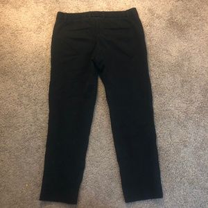 GAP Slim Cropped Black Pants Size 4 Regulars